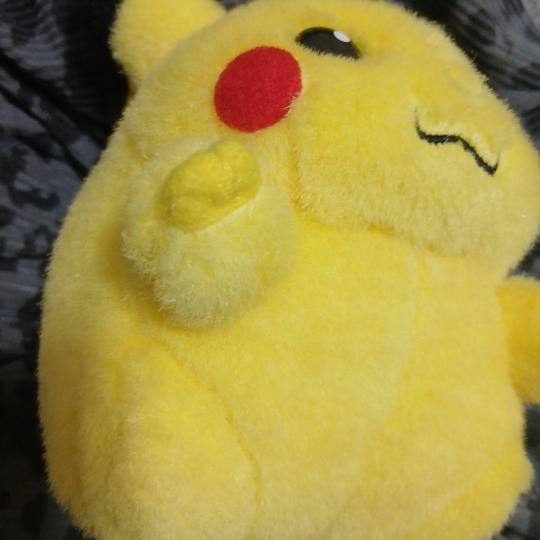 TOMY ピカチュウ ぬいぐるみ　初期　美品　レトロ　当時物　初代　ポケモン