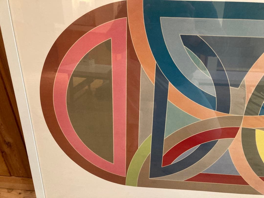 フランクステラ　ポスター　HIBELL ART フランク・ステラ　1984