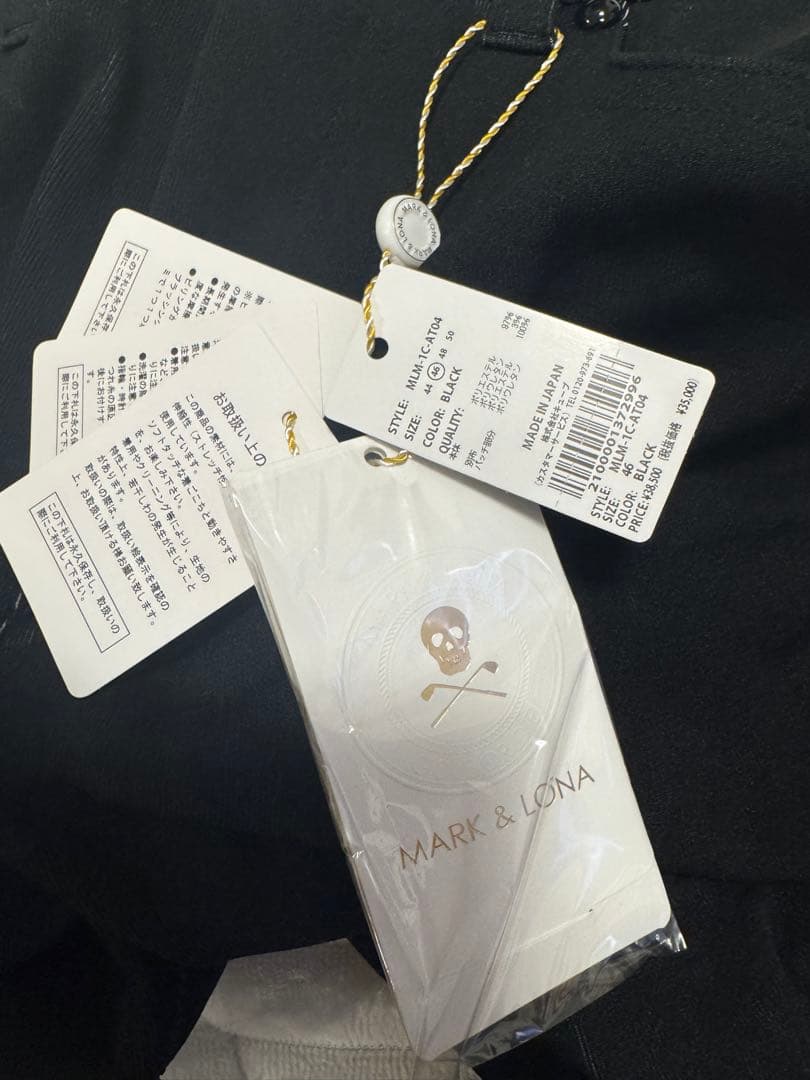 マークアンドロナ MARK & LONAゴルフパンツ MLM-1C-AT04