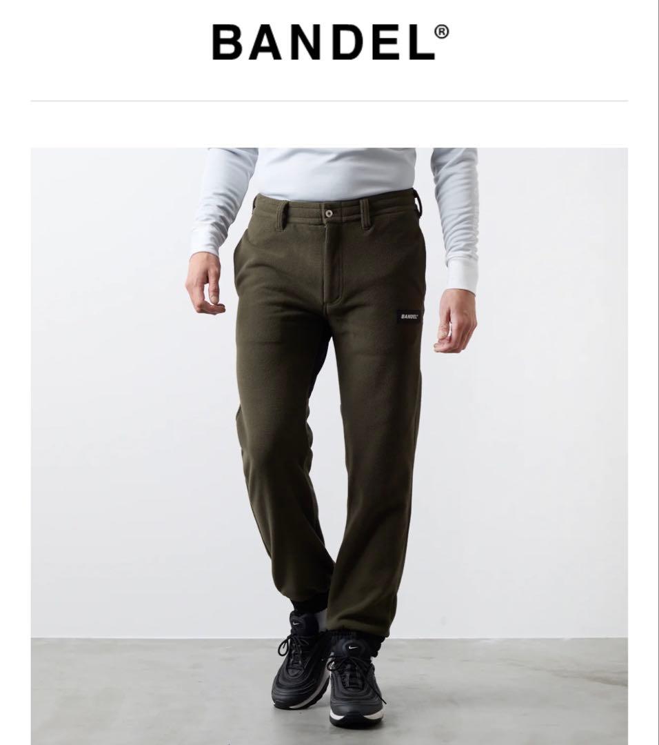 BANDELGOLF フリースパンツ カーキ L