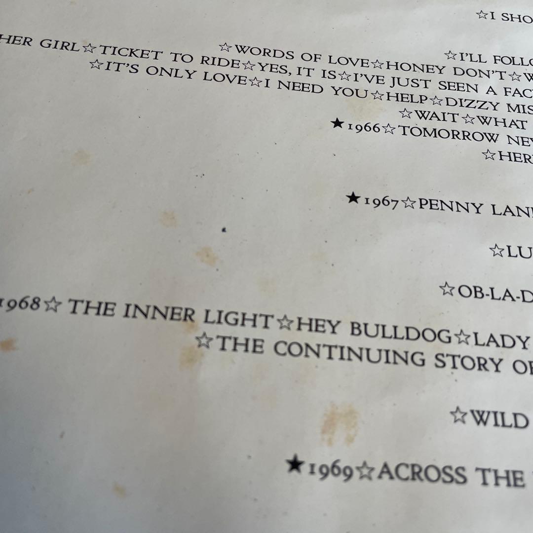 THE BEATLES ポスター