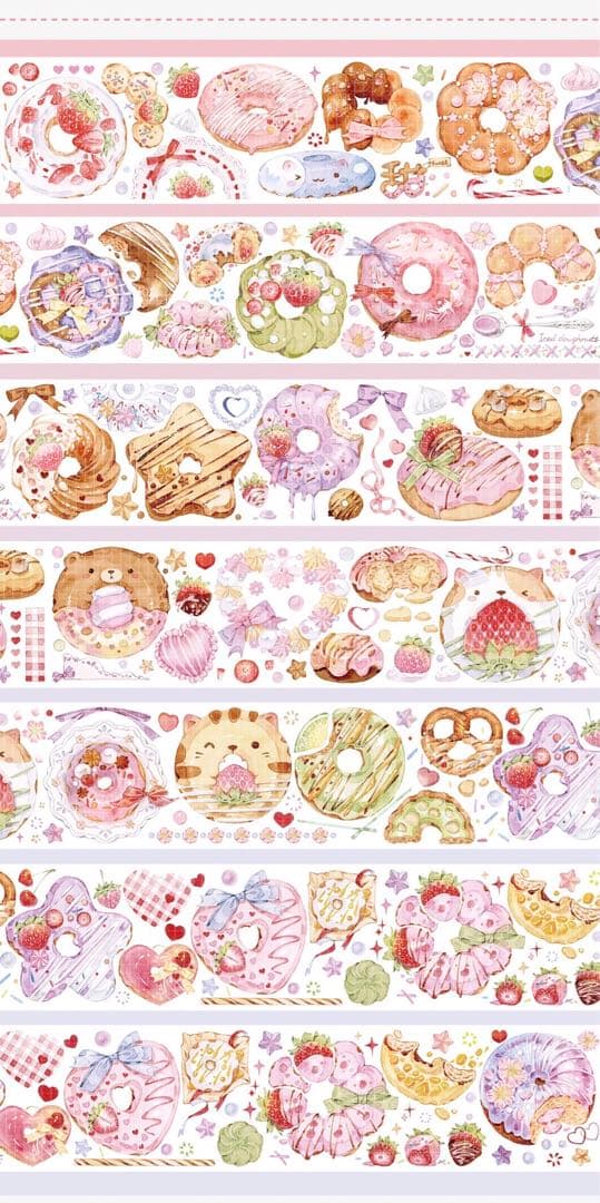 海外作家　装飾　PETテープ　マスキングテープ　まとめ売り　福袋【F47】