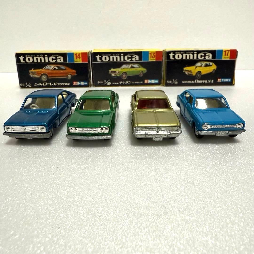 トミカ日本製 日本車シリーズ コルトギャラン　1F 1Eホイール 4台