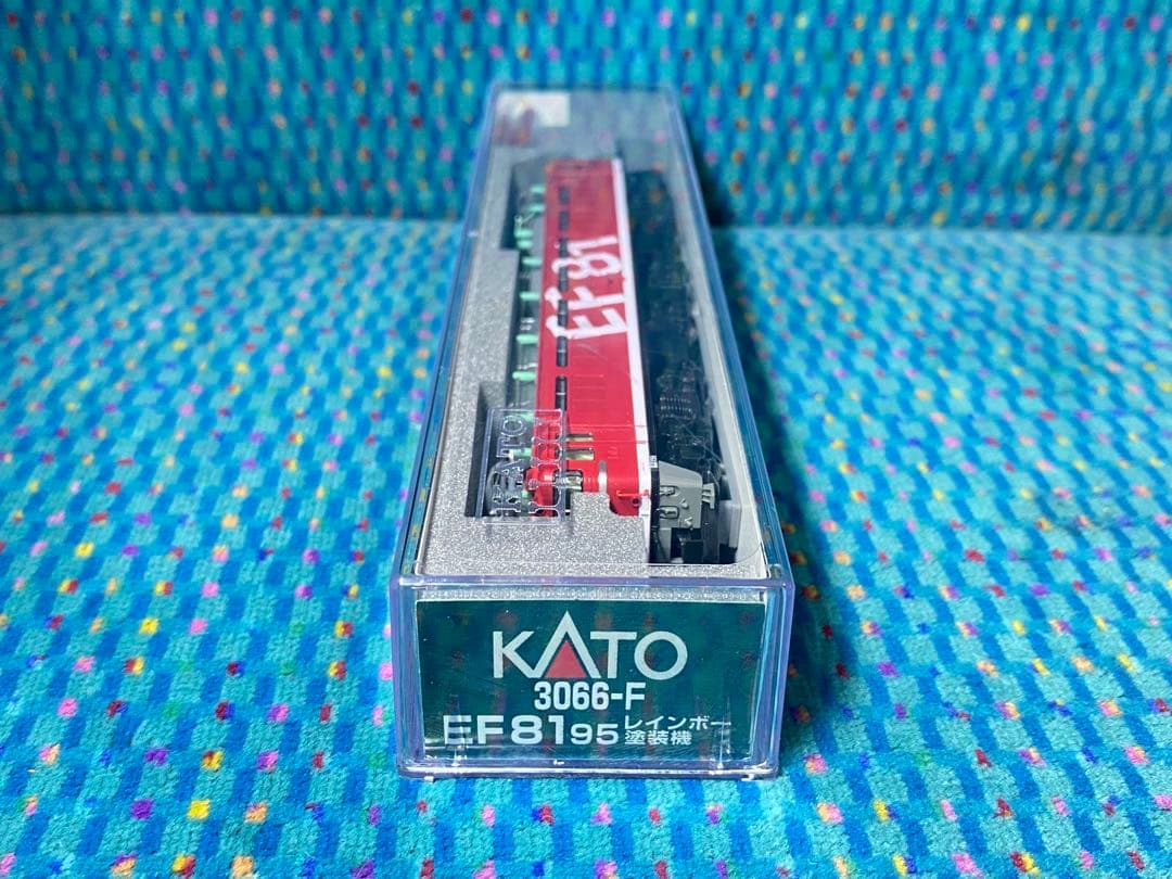 KATO カトー　3066-F　EF81 95 レインボー塗装機(ストットレス)