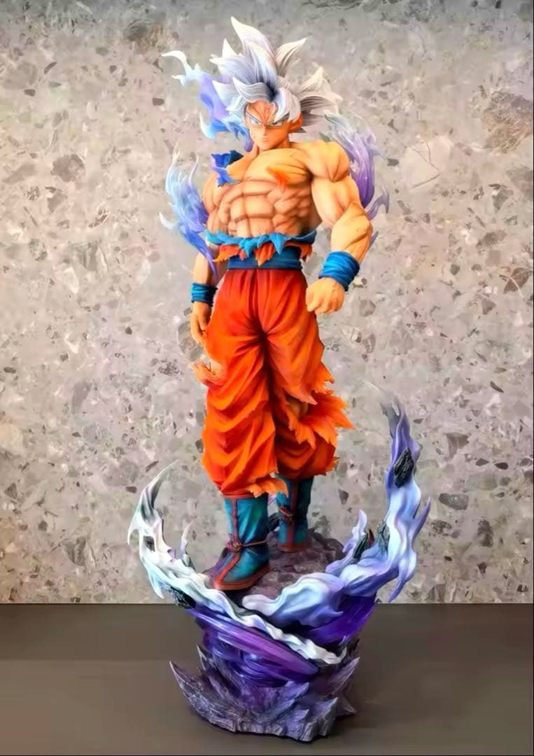 42cm ドラゴンボール身勝手の極意 孫悟空 ガレージキット フィギュア