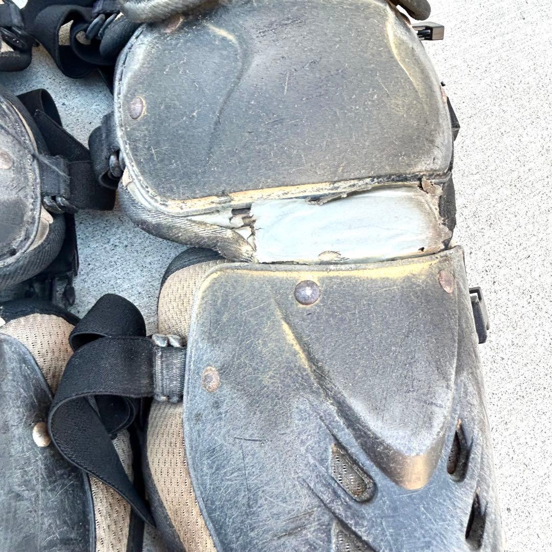 ミズノプロ　キャッチャー防具　セット　マスク　プロテクター　　軟式　野球