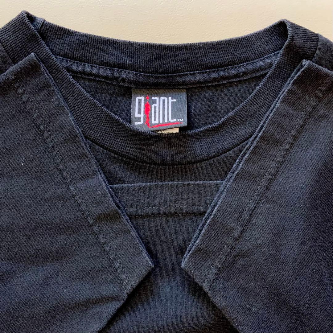 ジャネットジャクソン　ワールド　ツアー　Tシャツ　giantタグ　L 黒　半袖