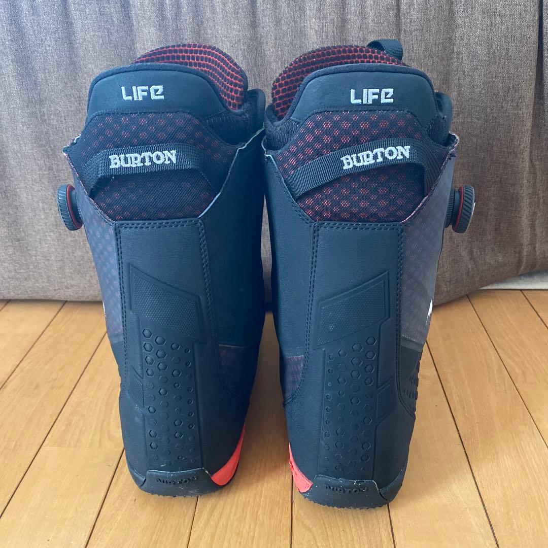 スノーボードブーツ ブラック/レッド　バートン　28cm Burton スノボ
