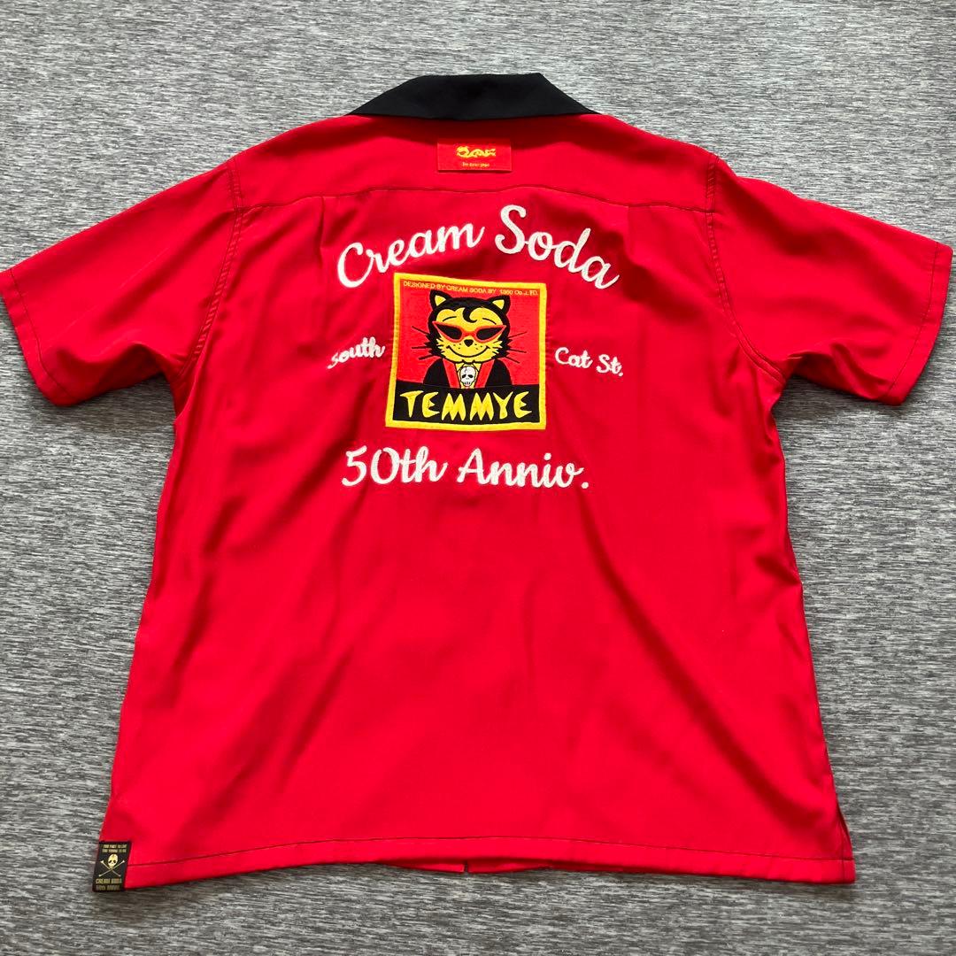 Cream Soda 50th Anniversary ボーリングシャツ
