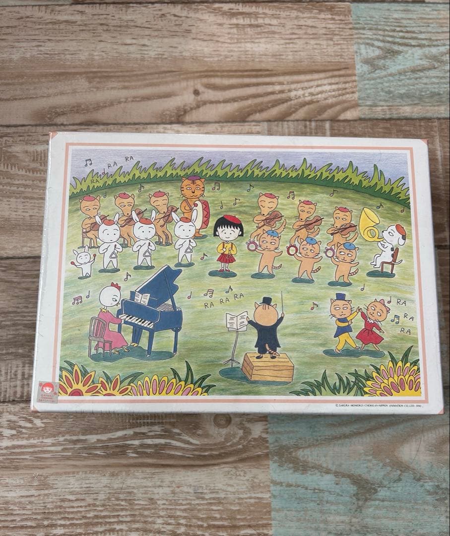 レア！ちびまる子ちゃん 『野原の音楽会』315ピース ジグソーパズル アポロ社