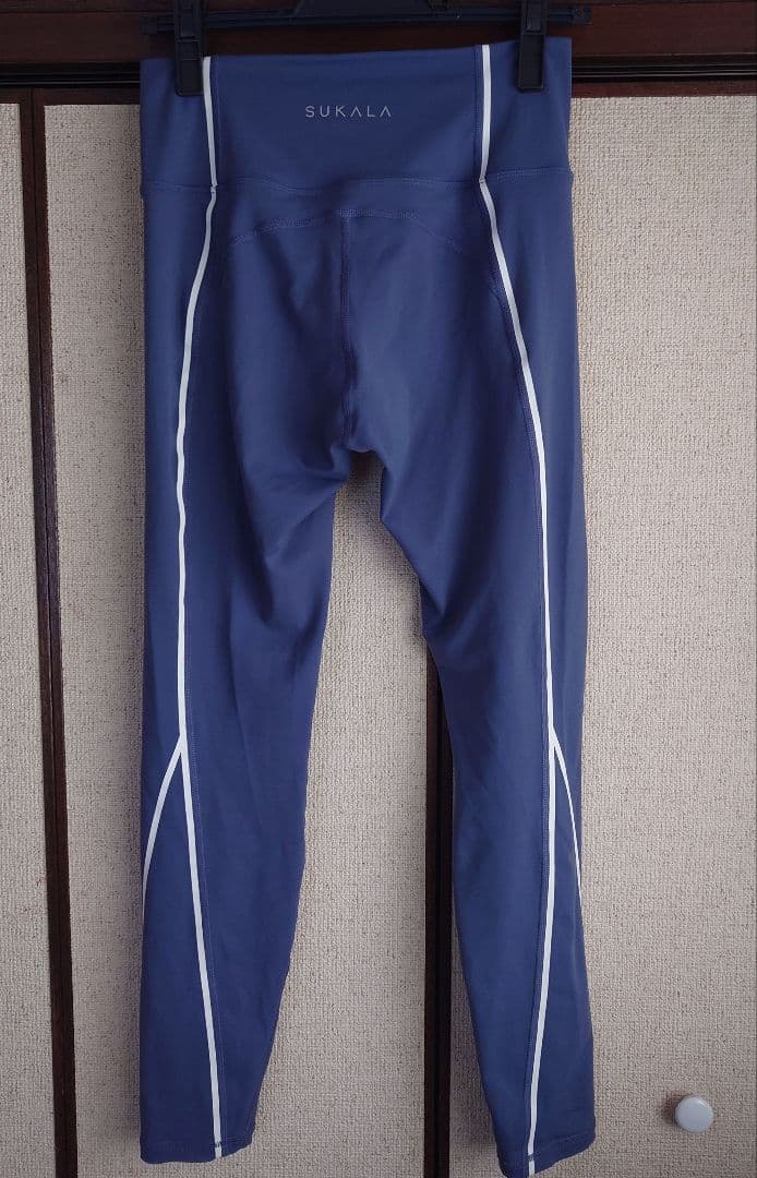 【SUKALA】リブコンビショートタンクトップ、ラインスパッツ