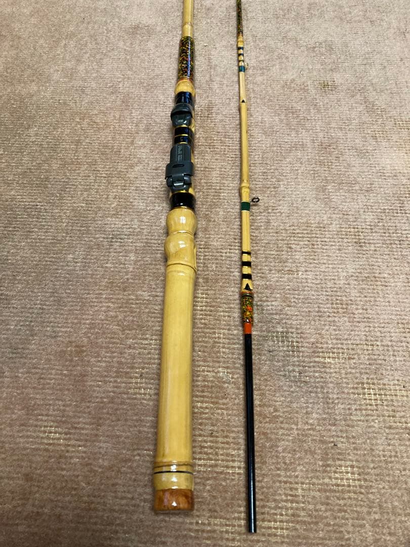 竹竿　自作（落とし込み）2.1