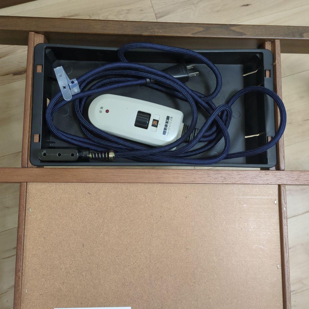 協立工芸 家具調こたつ 105cm x 75cm