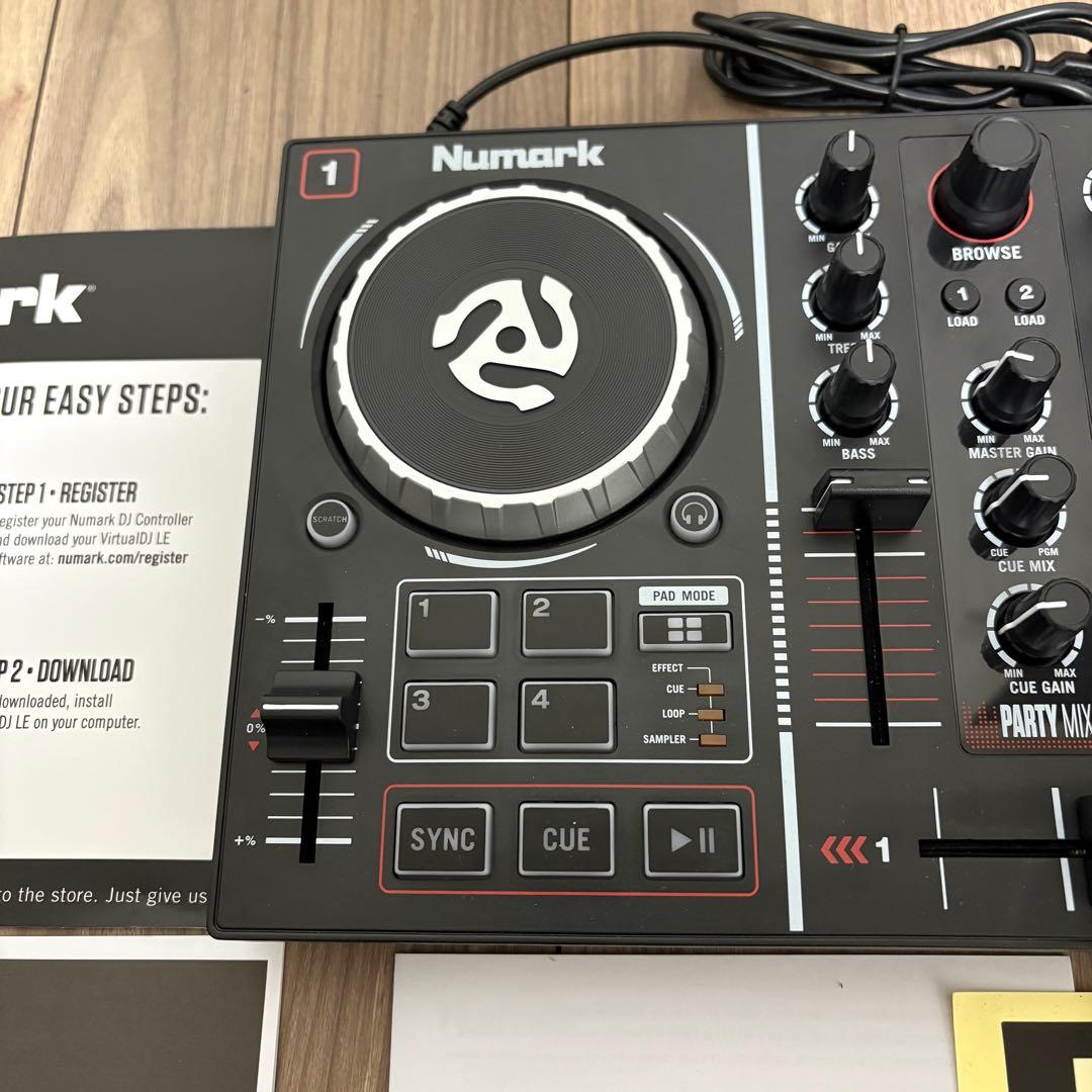 本体美品　NUMARK PARTY MIX DJコントローラー