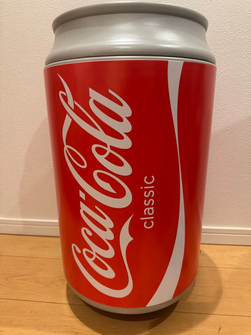 美品 Coca-Cola 缶型クーラー 大容量 キャスター付き　コカコーラ