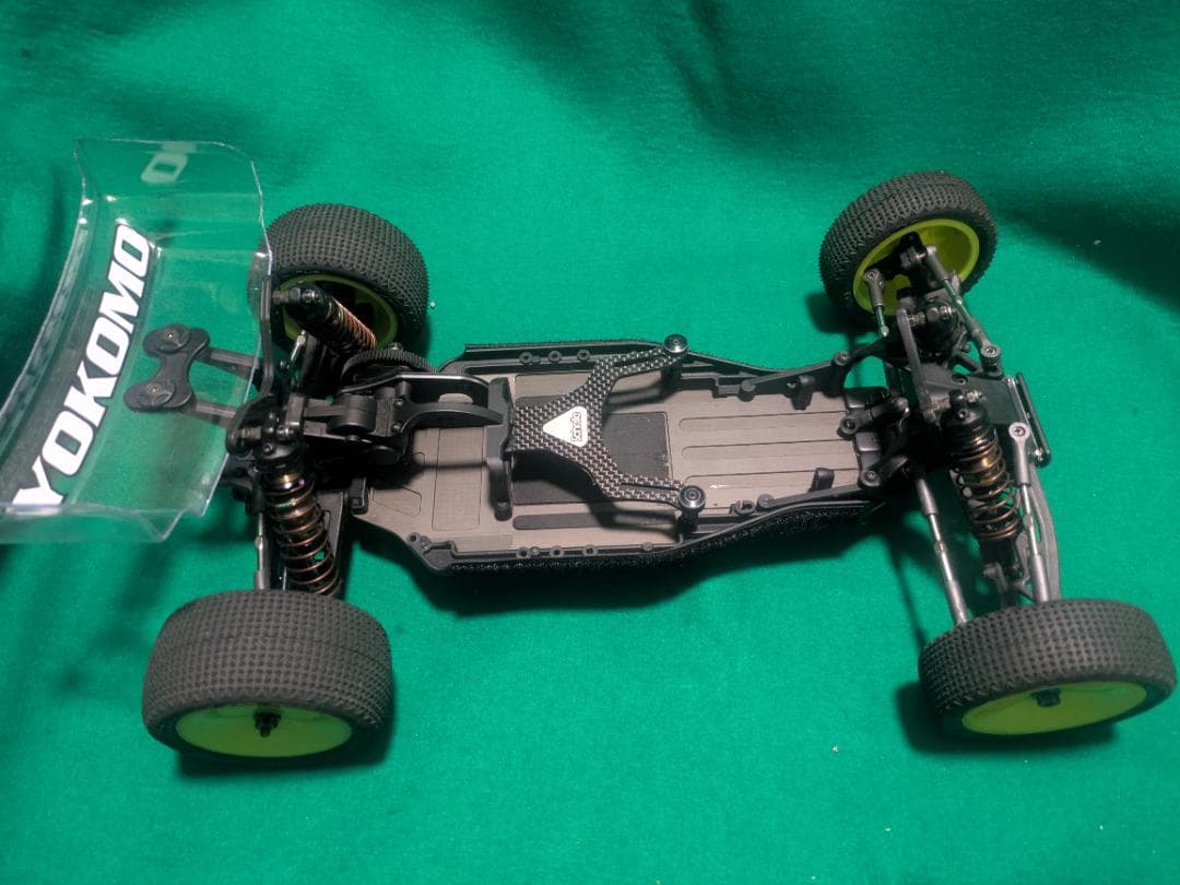 【取説付】ヨコモ YZ-2 2WDバギー 組立済み シャーシ 現状品