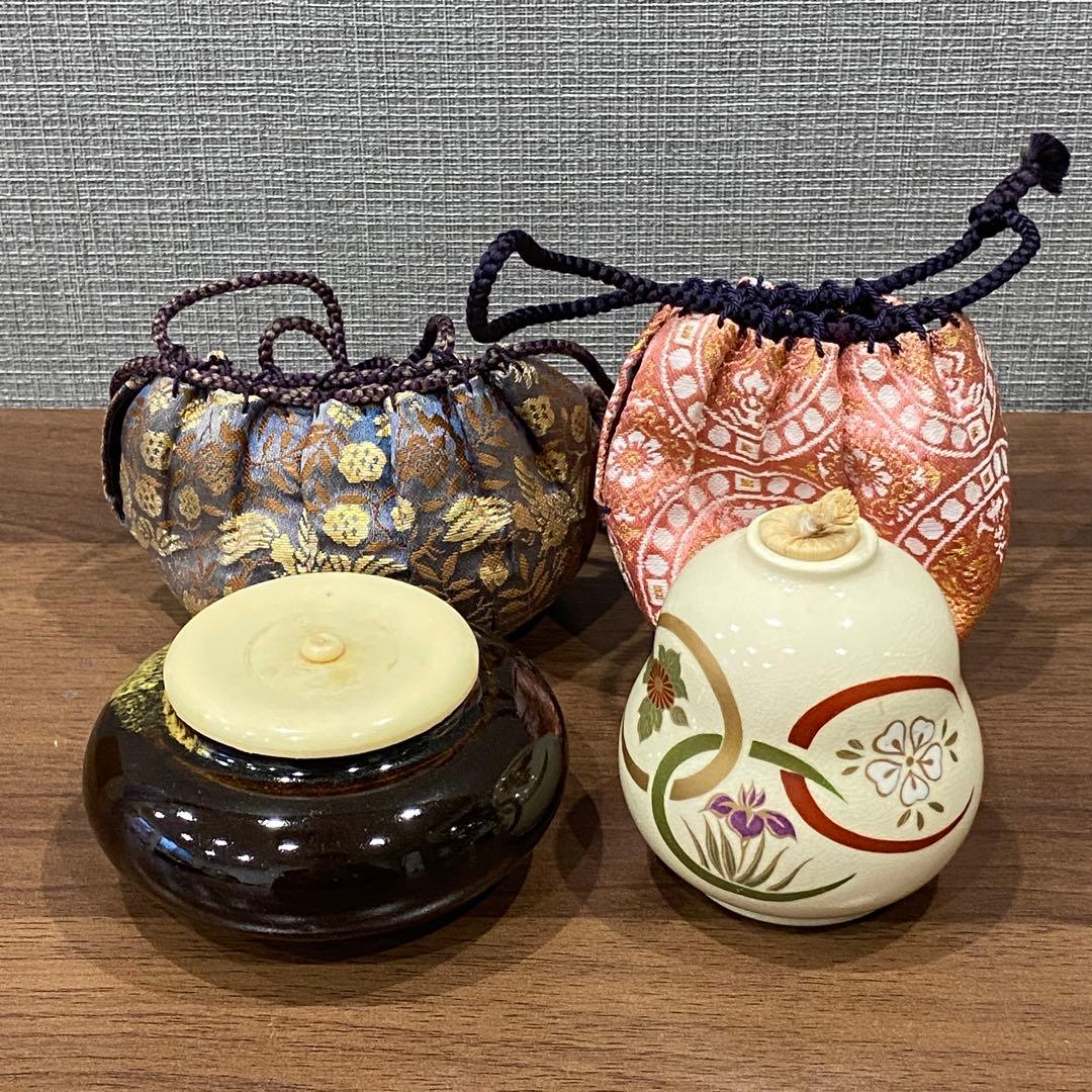 茶道具　おまとめ　茶器　棗　茶筅　茶入　14セット