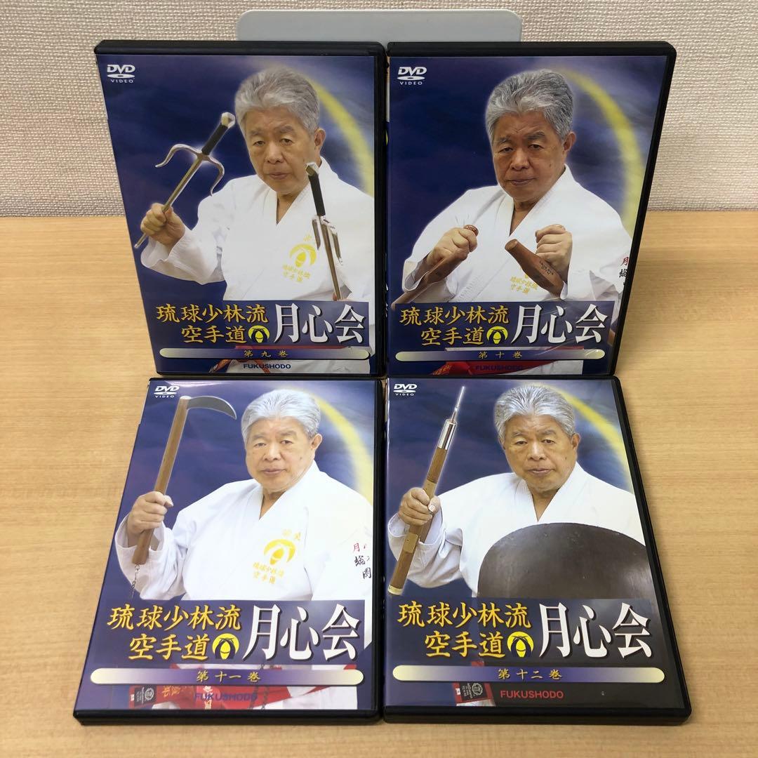 専用 M1109A 琉球少林流空手道 月心会 第一巻〜十三巻 DVD 13本