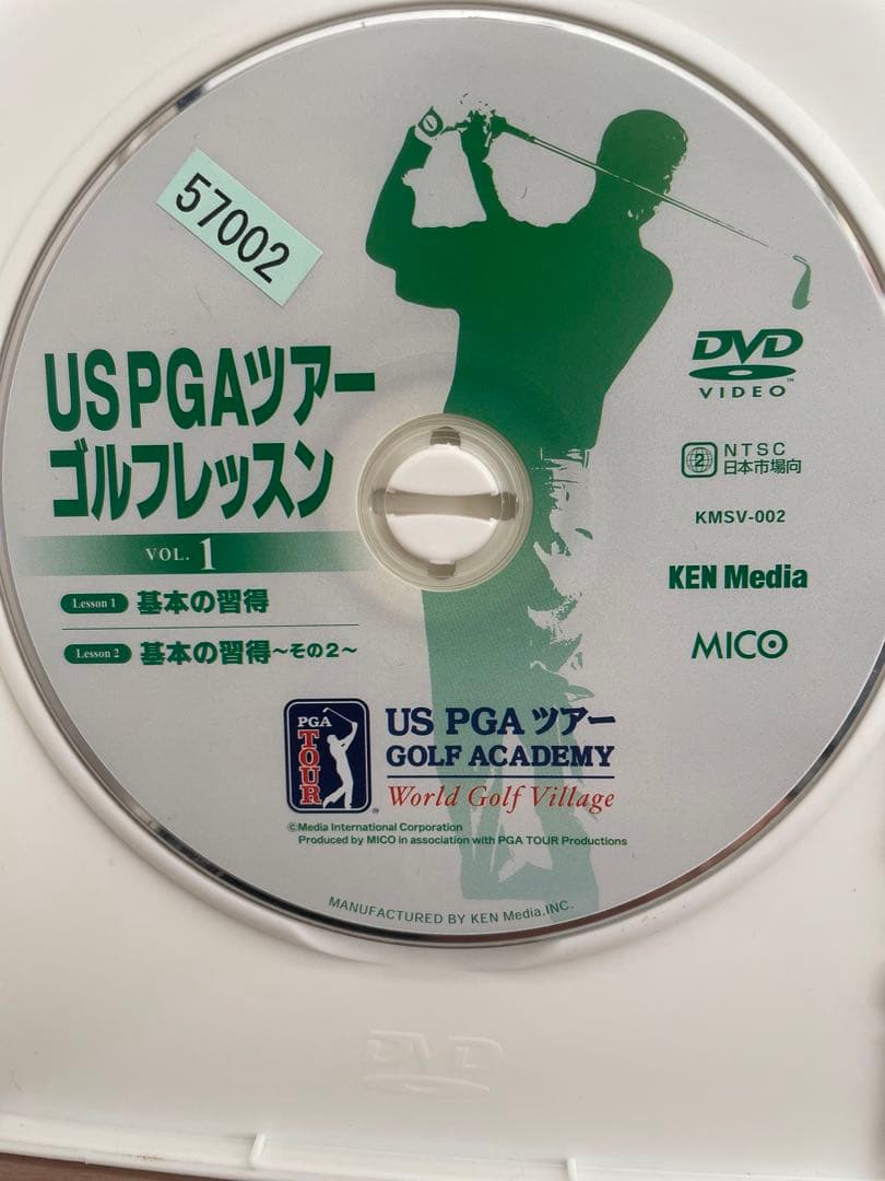 USPGAツアーゴルフレッスンDVD全７巻セット