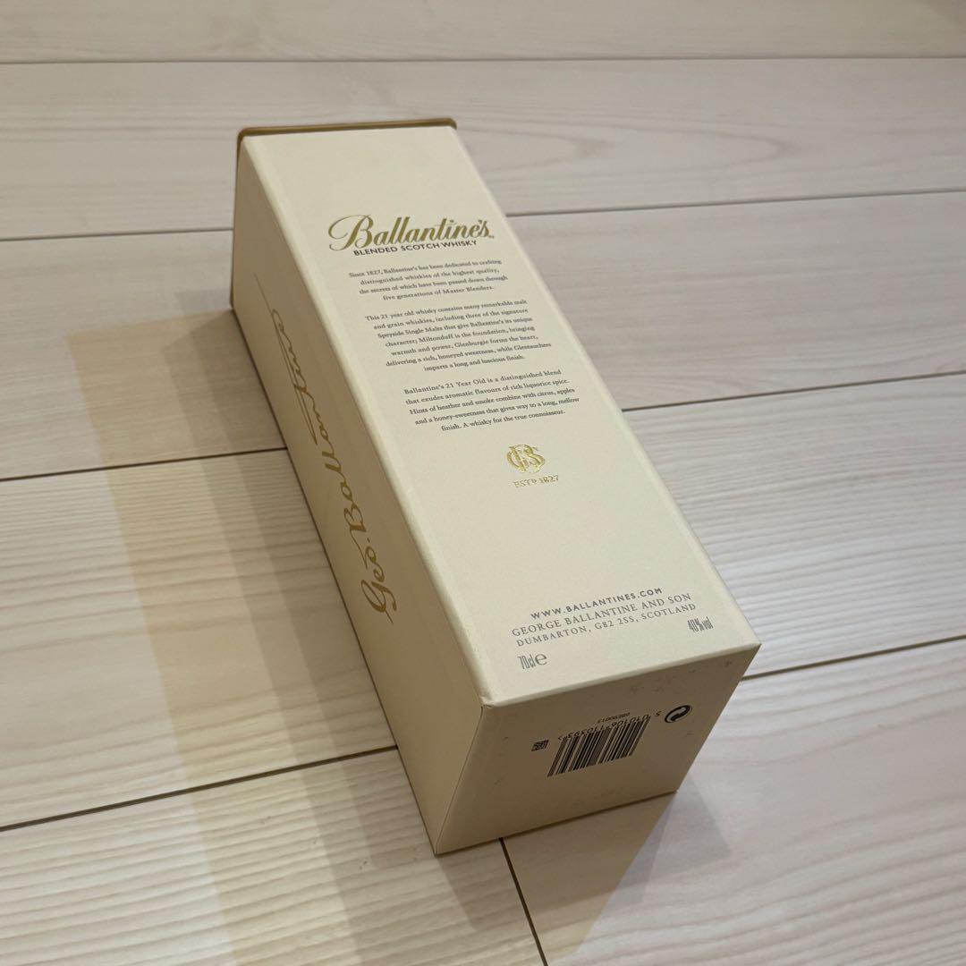 【新品未使用】Ballantine's/バランタイン21年 700ml