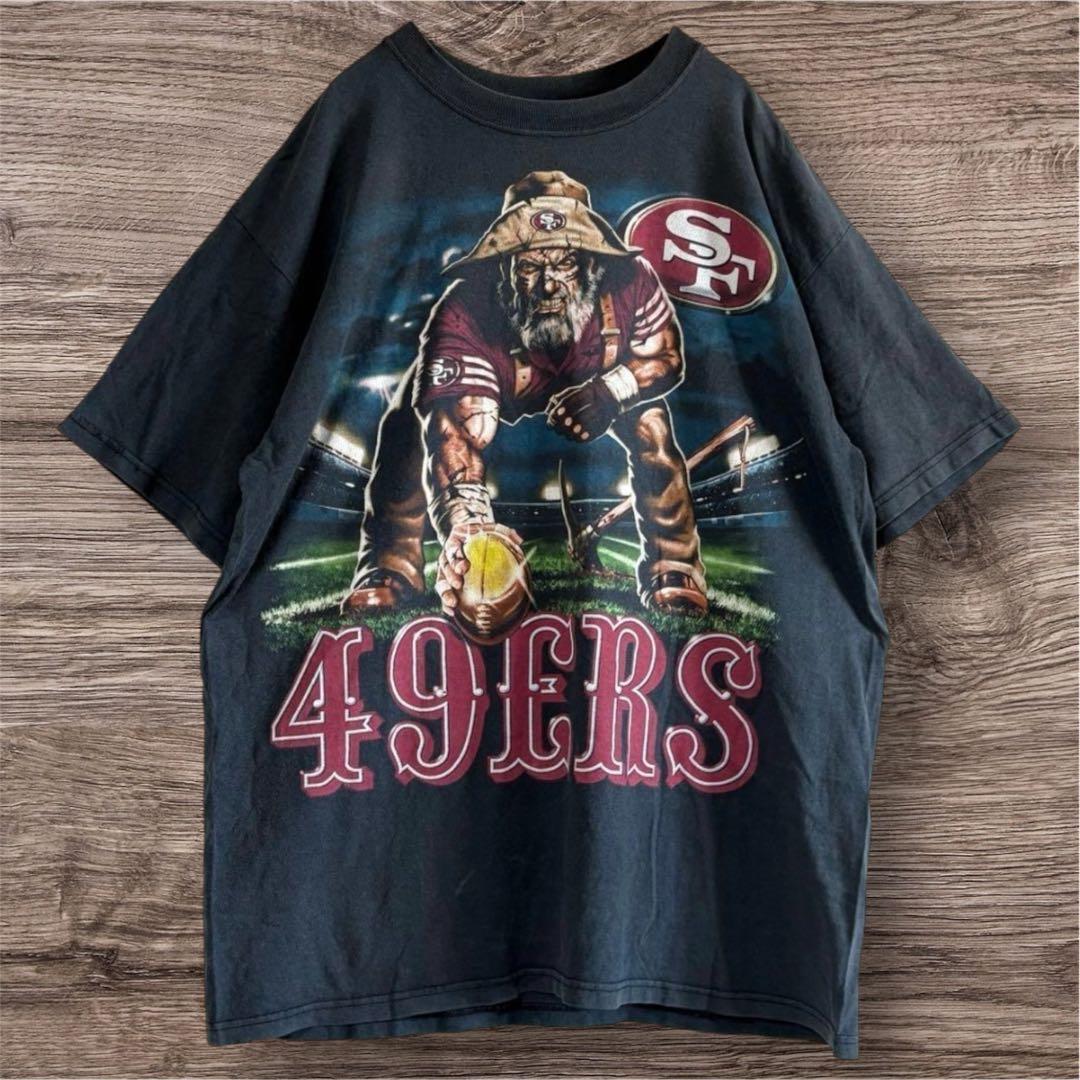 【希少】NFL 49ERS サンフランシスコ ヴィンテージ Tシャツ アメフト