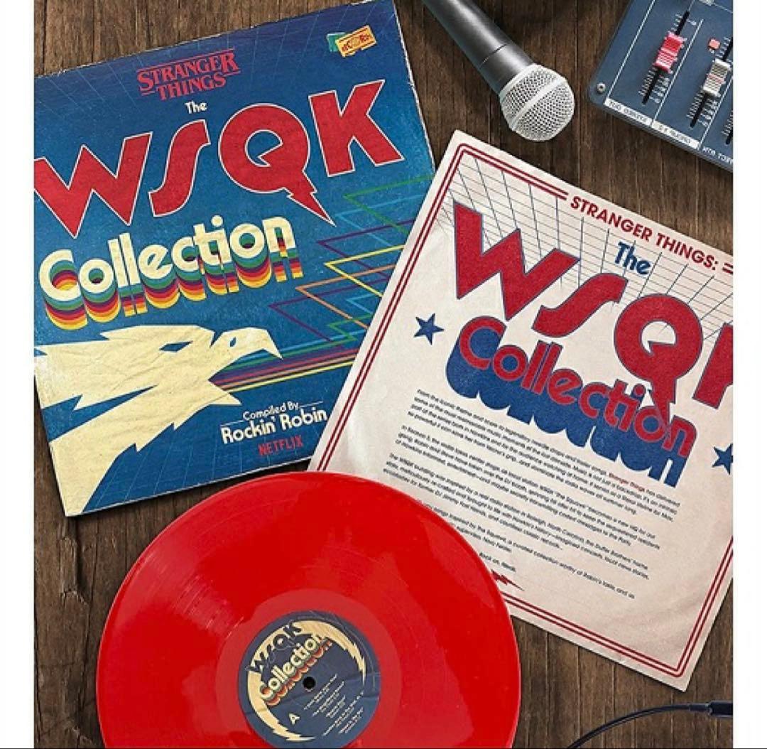 米国限定 ストレンジャーシングス WSQK レコード コレクション ロビン