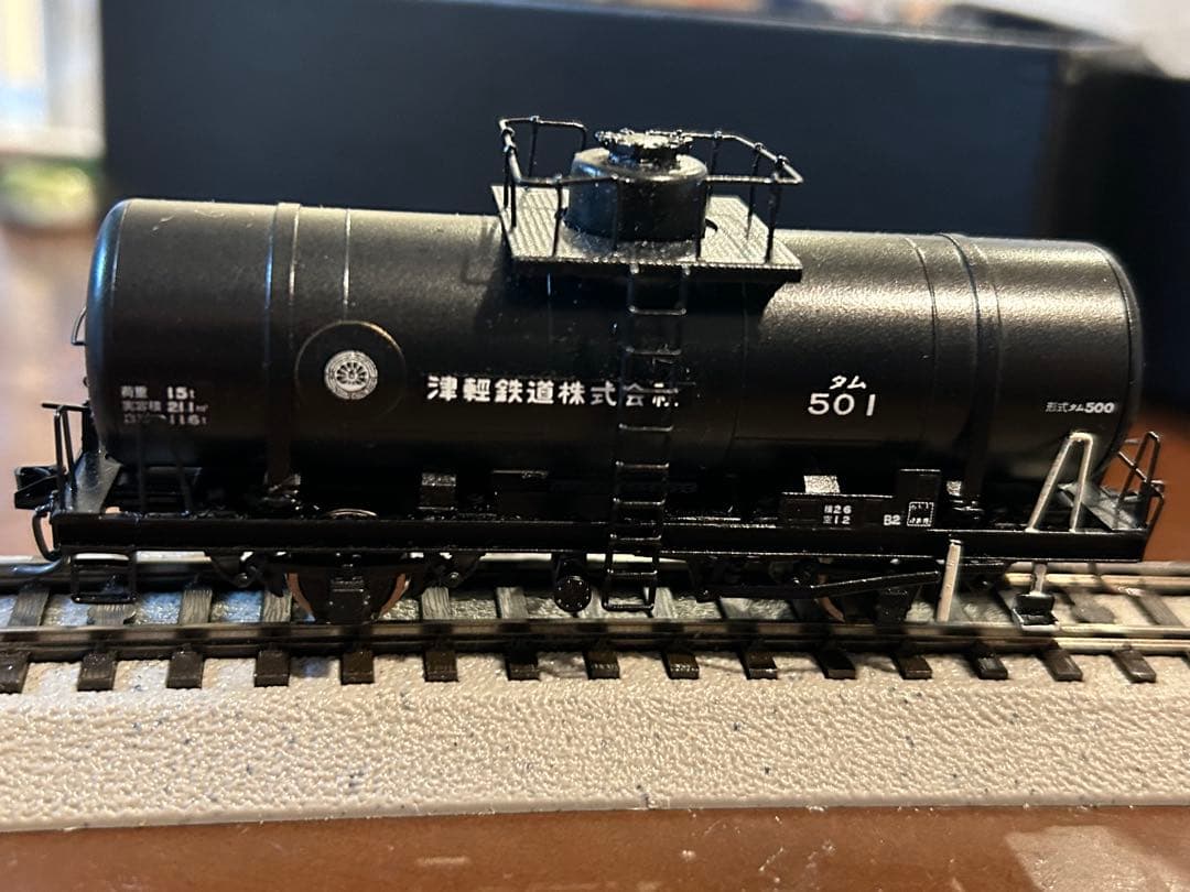【テスト出品　希少】モデルワム ？　12㎜　津軽鉄道タム501 タンク車