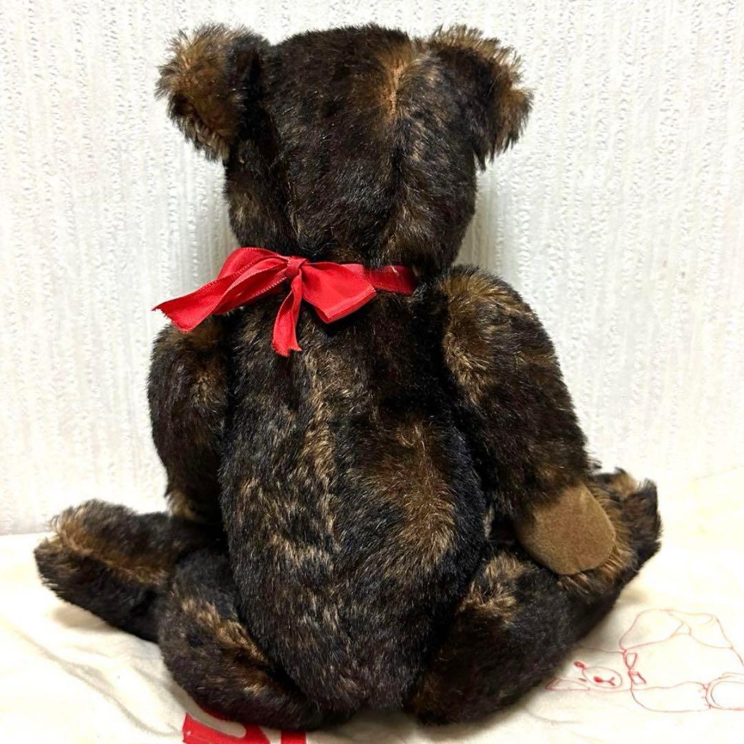 Schuco シュコ　復刻限定ベア　焦茶　鳴物入り