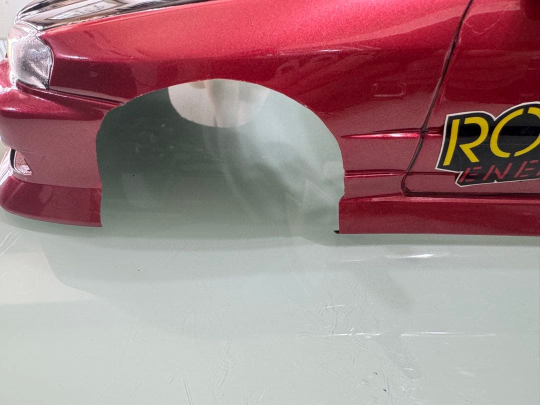 一番星 スカイライン ER34 4dr ミラーマフラー 電飾付き