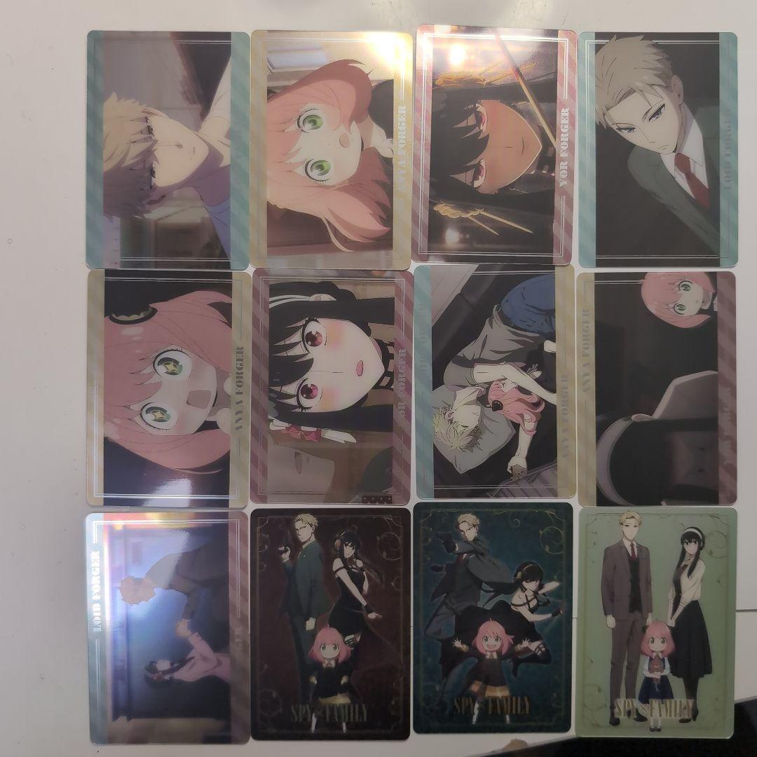 スパイファミリー　メタルカードコレクション １弾２弾 コンプ