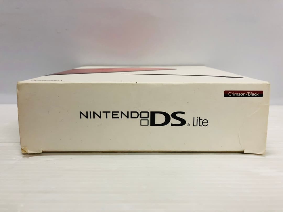 ★未使用品★極美品ニンテンドーDS Lite クリムゾン/ブラック【生産終了】訳