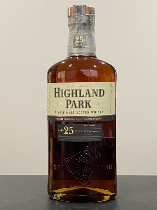 ハイランドパーク25年 旧ボトル