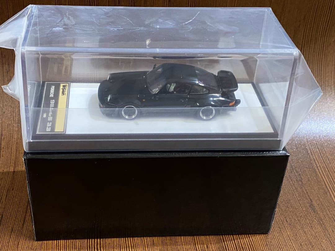 【新品同様】ミニカー ポルシェ 930ターボS 3.3 1989年式 1/43