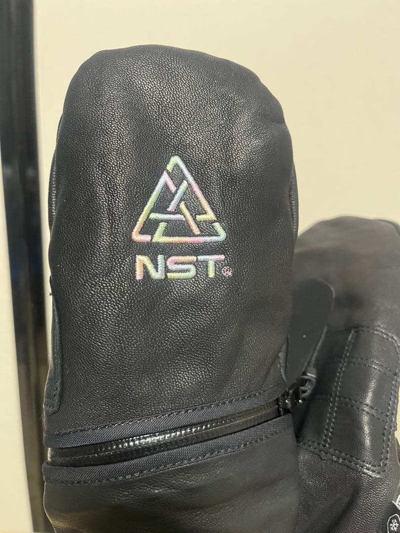HAND OUT NSTコラボミトン 革製グローブ