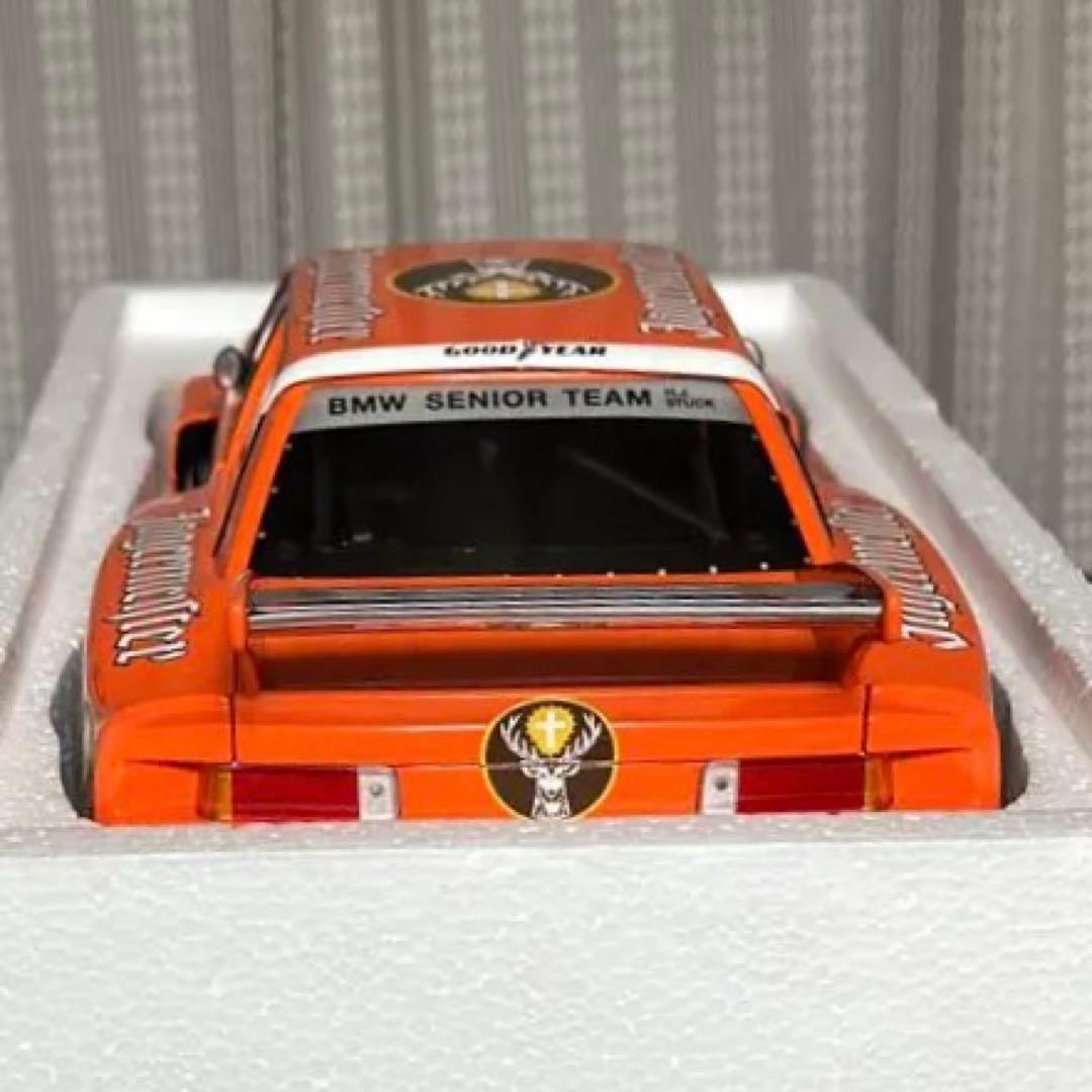 ミニチャンプスBMW320i FALTZ イエーガーマイスターオレンジ　1/18