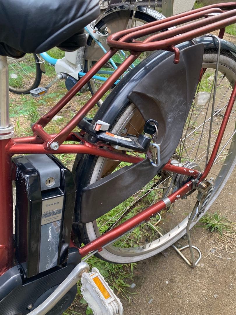 ブリジストン引き取り限定 バッテリー8.9未使用品を４ヶ月前に13000円で購入