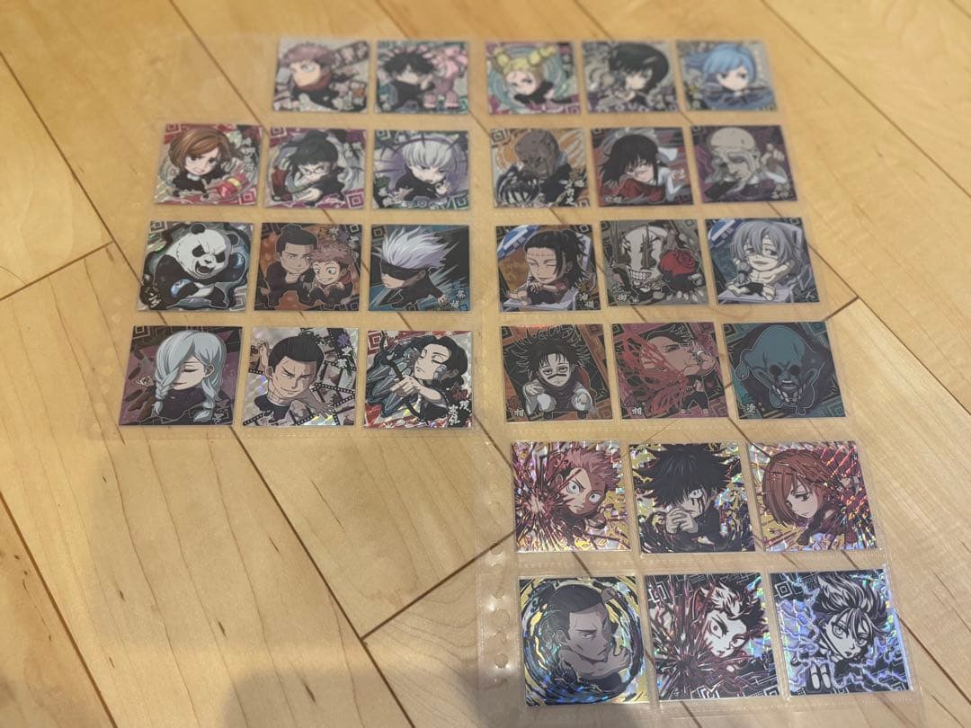 【美品】にふぉるめーしょん 呪術廻戦 シールウエハース 1〜8弾 フルコンプ