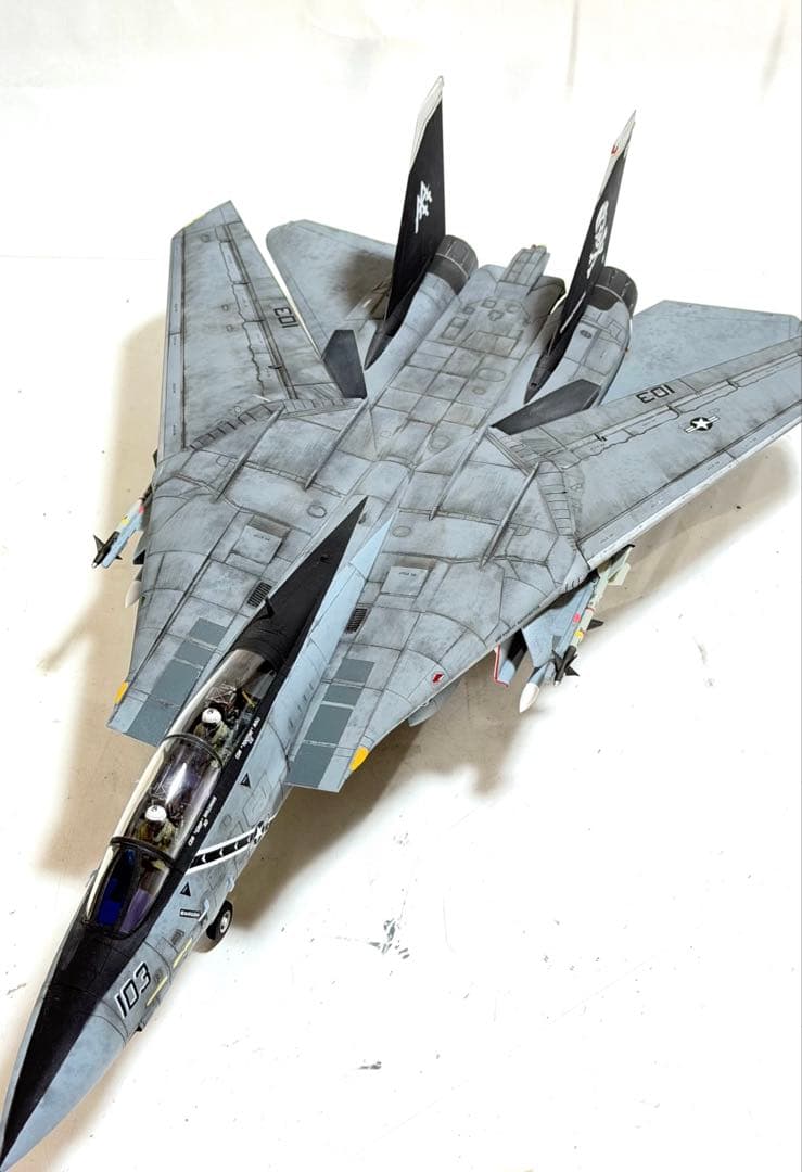タミヤ1/48 F-14D TOMCAT ジョリーロジャース仕様VF-103