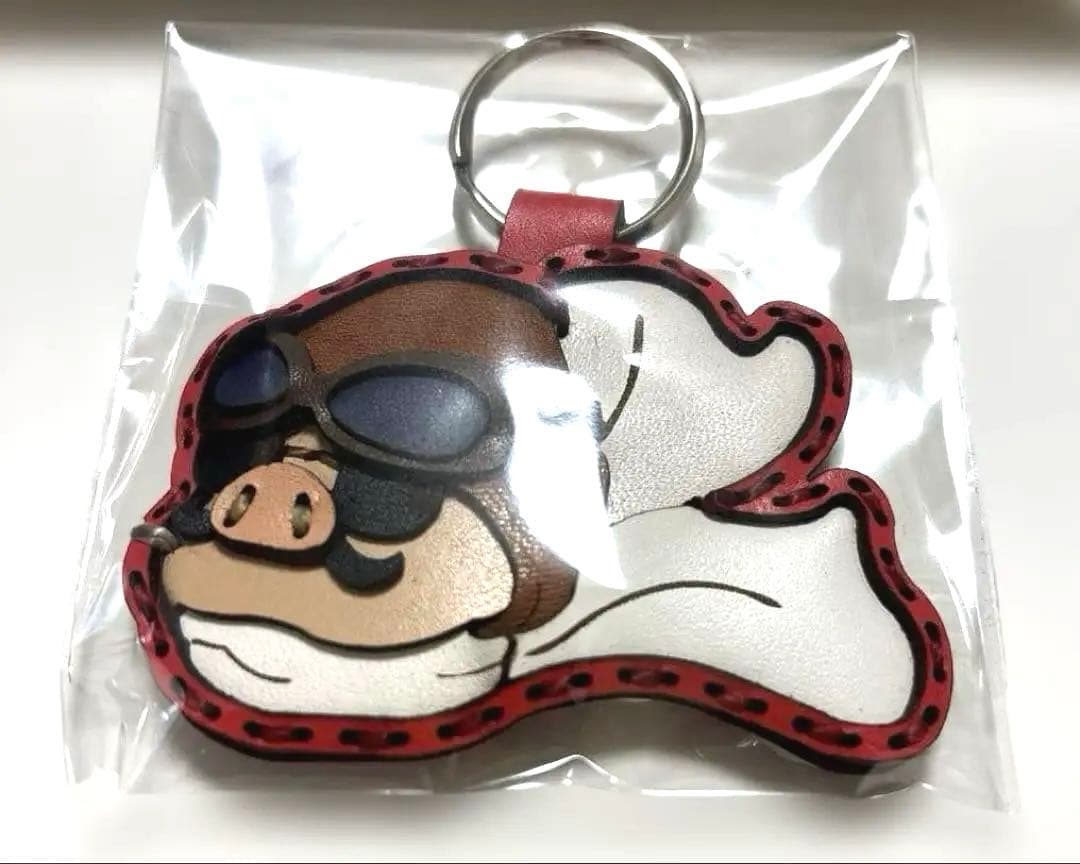 ⭐︎新品未使用⭐︎GBL 紅の豚 オジャガデザイン キーリング ポルコ