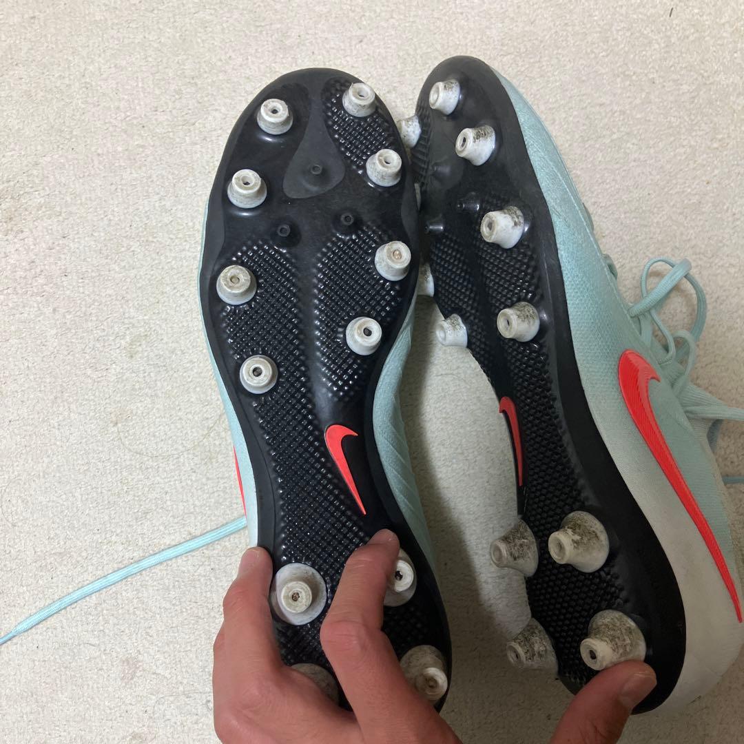 Nike Phantom proスパイクシューズ ライトブルー/オレンジ