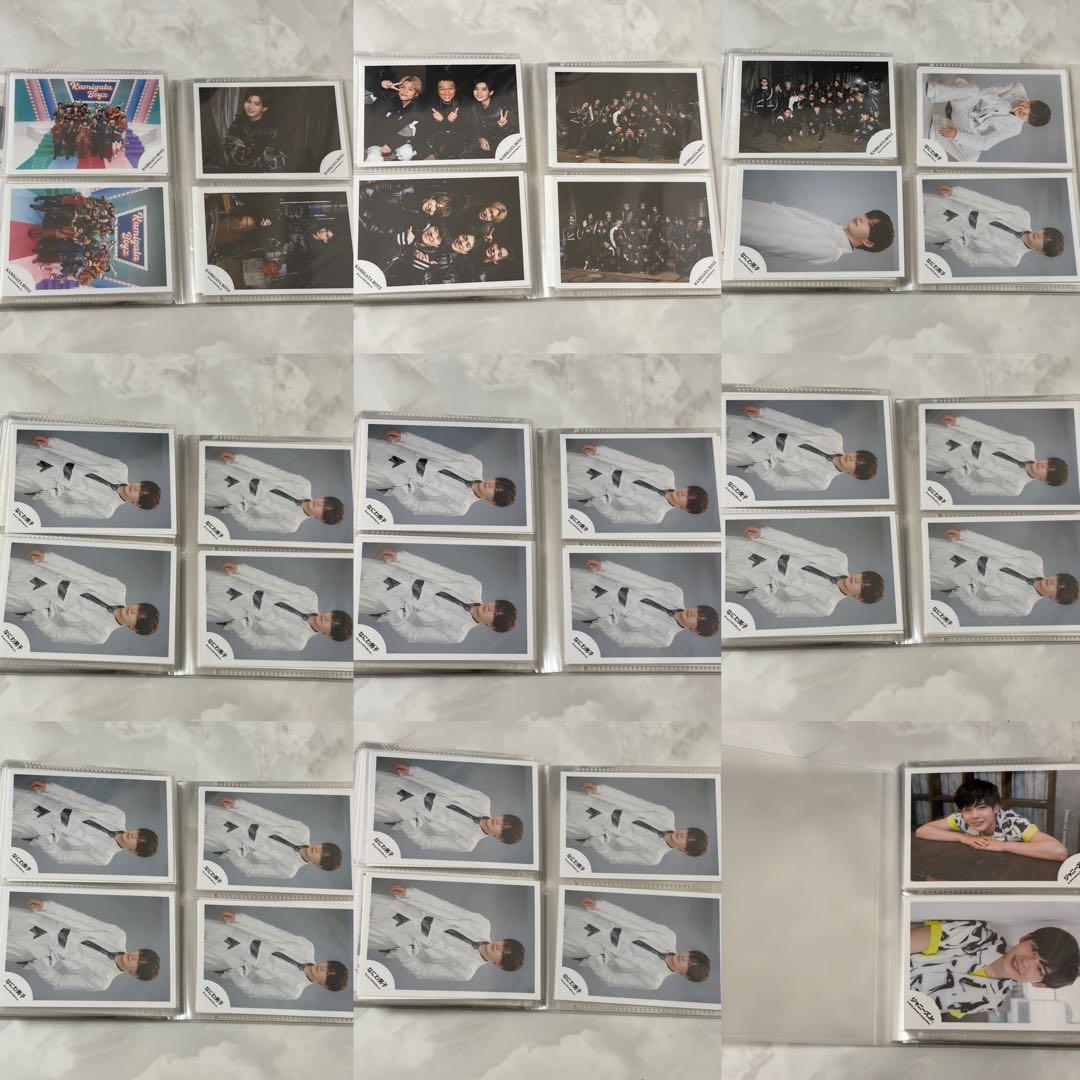 なにわ男子 長尾謙杜 公式写真 オフショ まとめ売り