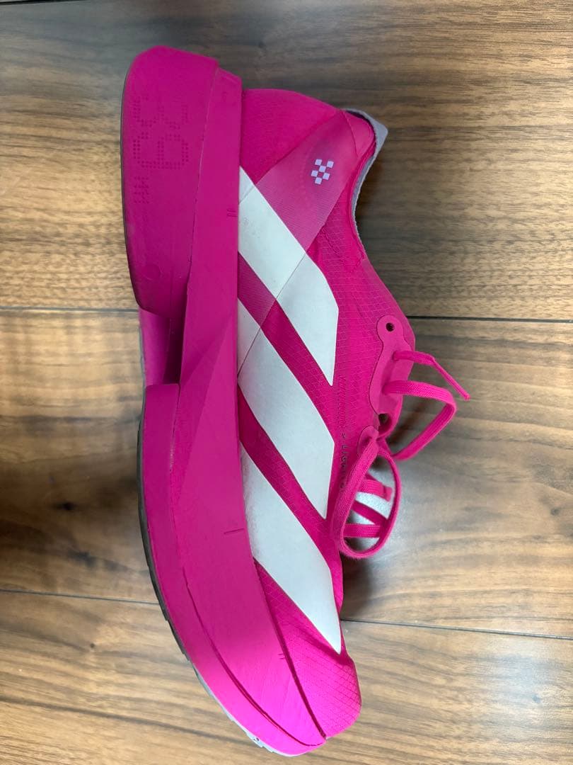 adidas アディゼロ　アディオスプロ4 ランニングシューズ ピンク