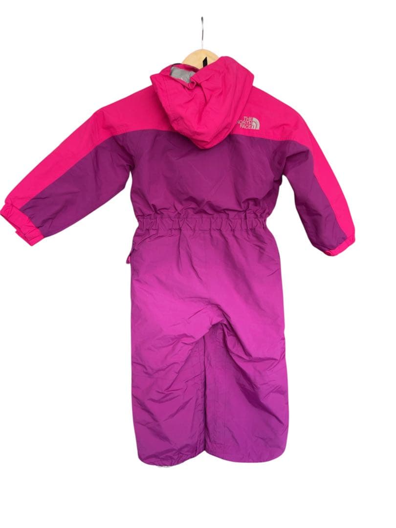 美品　THE NORTH FACE 子ども用スキーウェア ピンク　100