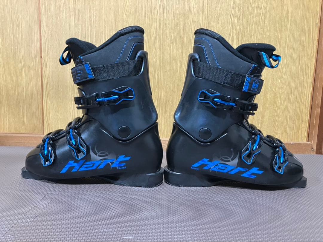 スキーセット (スキー板163cm ビンディング ブーツ28.0cm ストック)