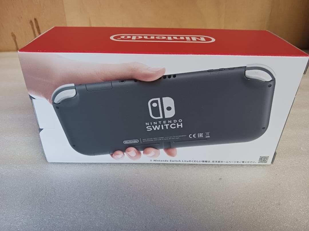 Nintendo Switch Lite グレー　新品