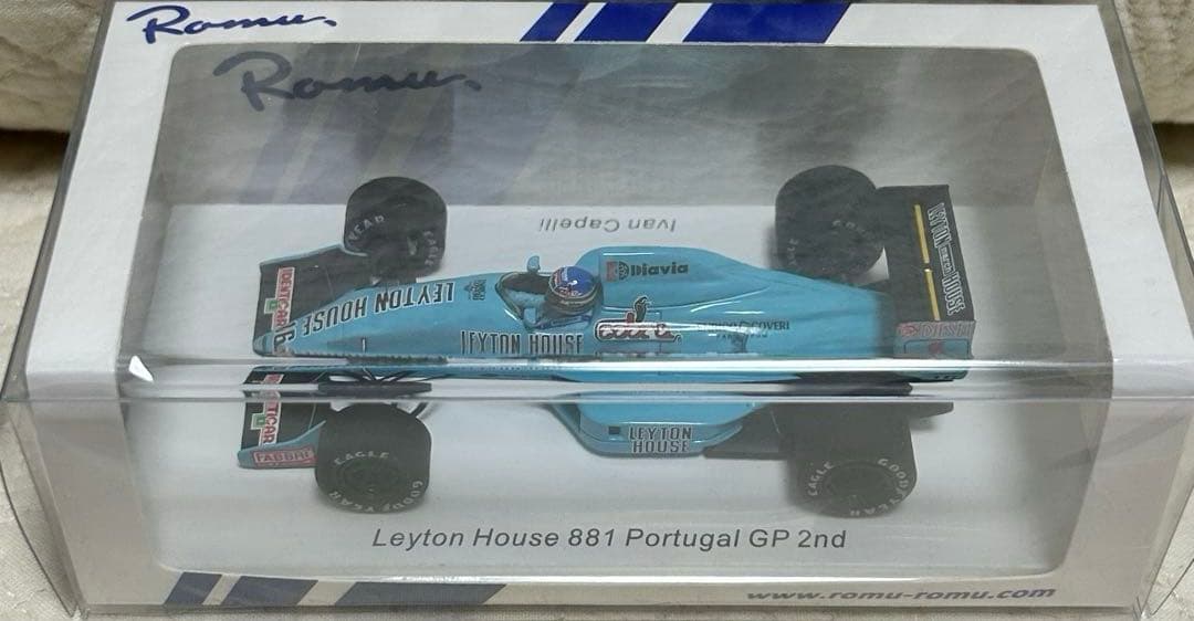 スパーク 1/43 レイトンハウス 881 カペリ 1988ポルトガルGP2位