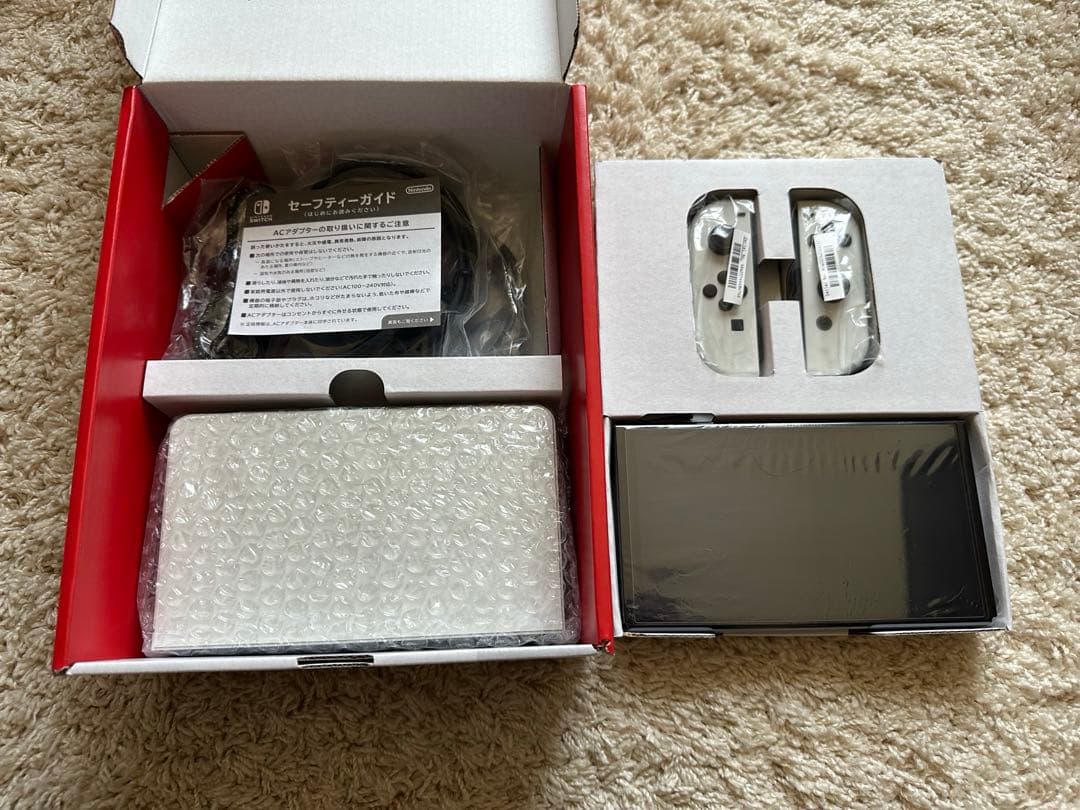 Nintendo Switch 有機EL ホワイト【美品、ホリコン付き】