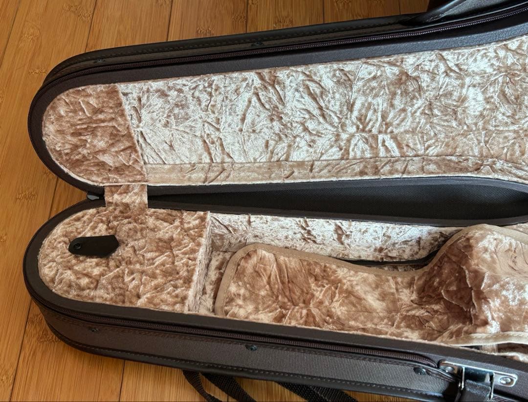 東洋楽器 バイオリンケースULシェルＲ　ブラウン　4/4＋おまけ