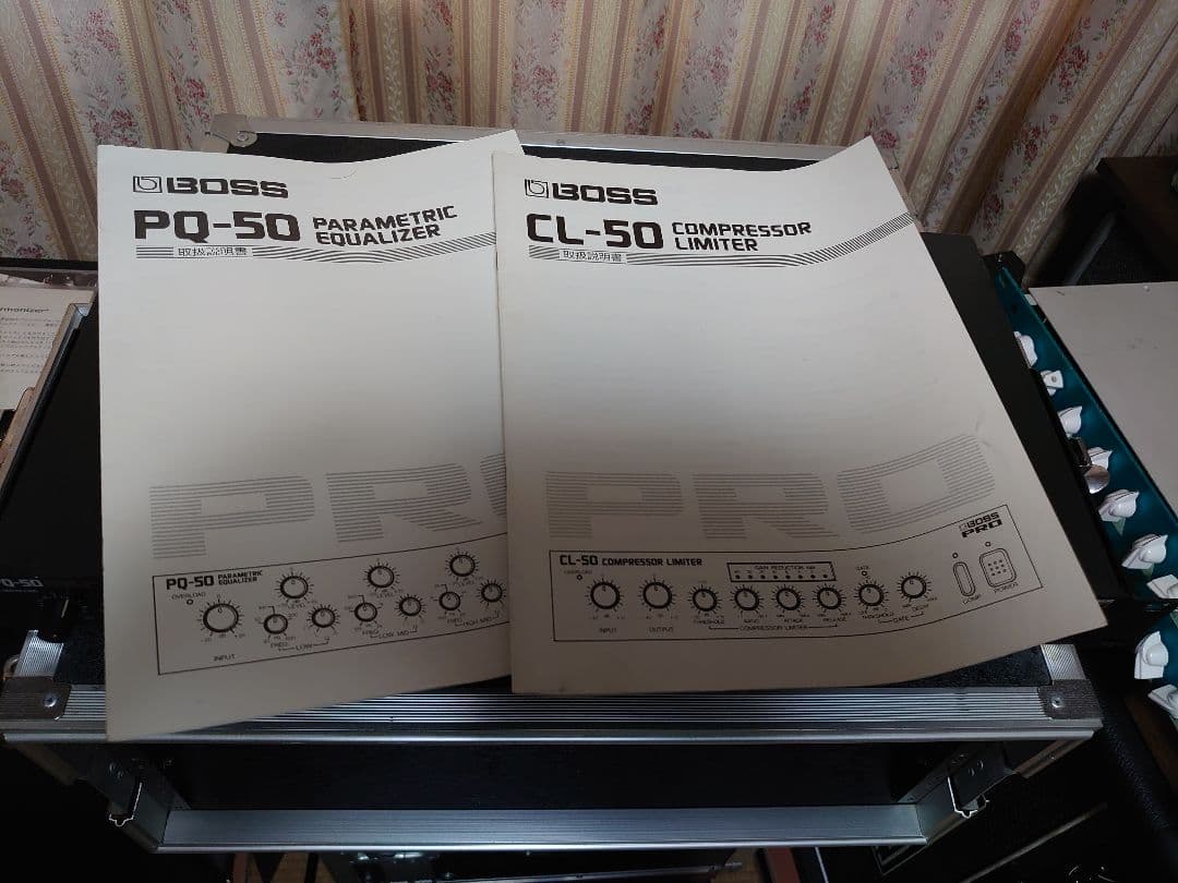 BOSS PQ-50 パラメトリックイコライザー CL-50　コンプレッサー