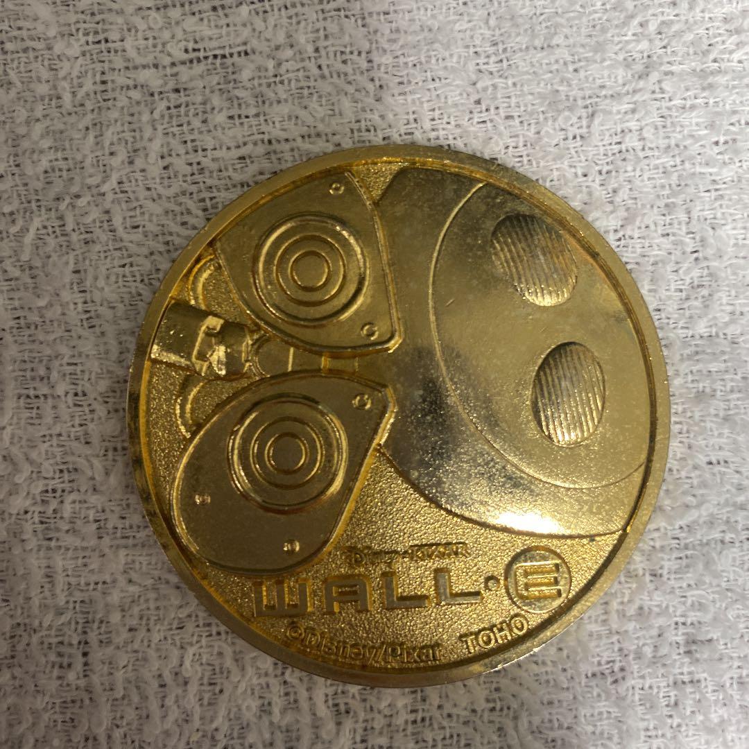 WALL・Eの公開してた時にしか売ってなかったメダルです。